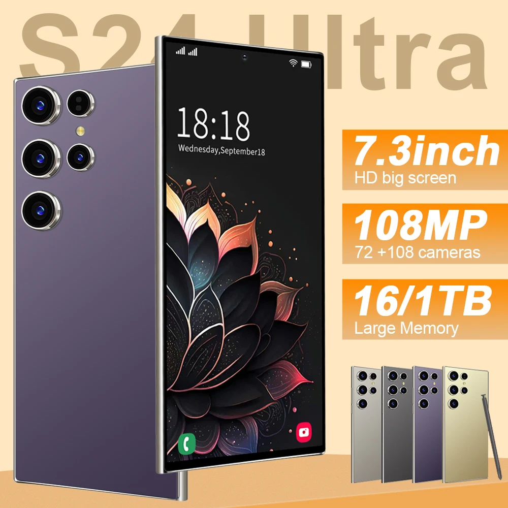 S24 Ultra 5G Smartphone Waterproof Mobile Phone with Ultimate Performance and Storage Capacity - Image 2