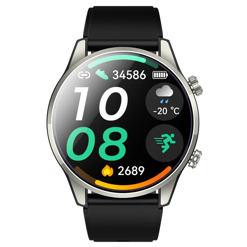 Dual Frequency Positioning Beidou GPS Bluetooth Call Health Weight Loss HighAltitudeAirPressureSOSSmartTrackingWatch Pack of 2 - Image 4