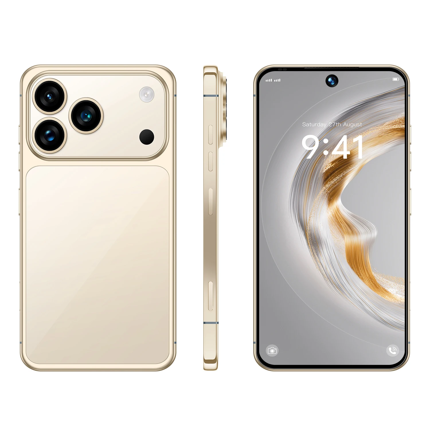 Mini Smartphone Model I17 True 4G Portable Android 9 Cellphone Dual-SIM Octa Core MTK 6580 4GB RAM 5" TFT 90Hz 108MP - Image 3