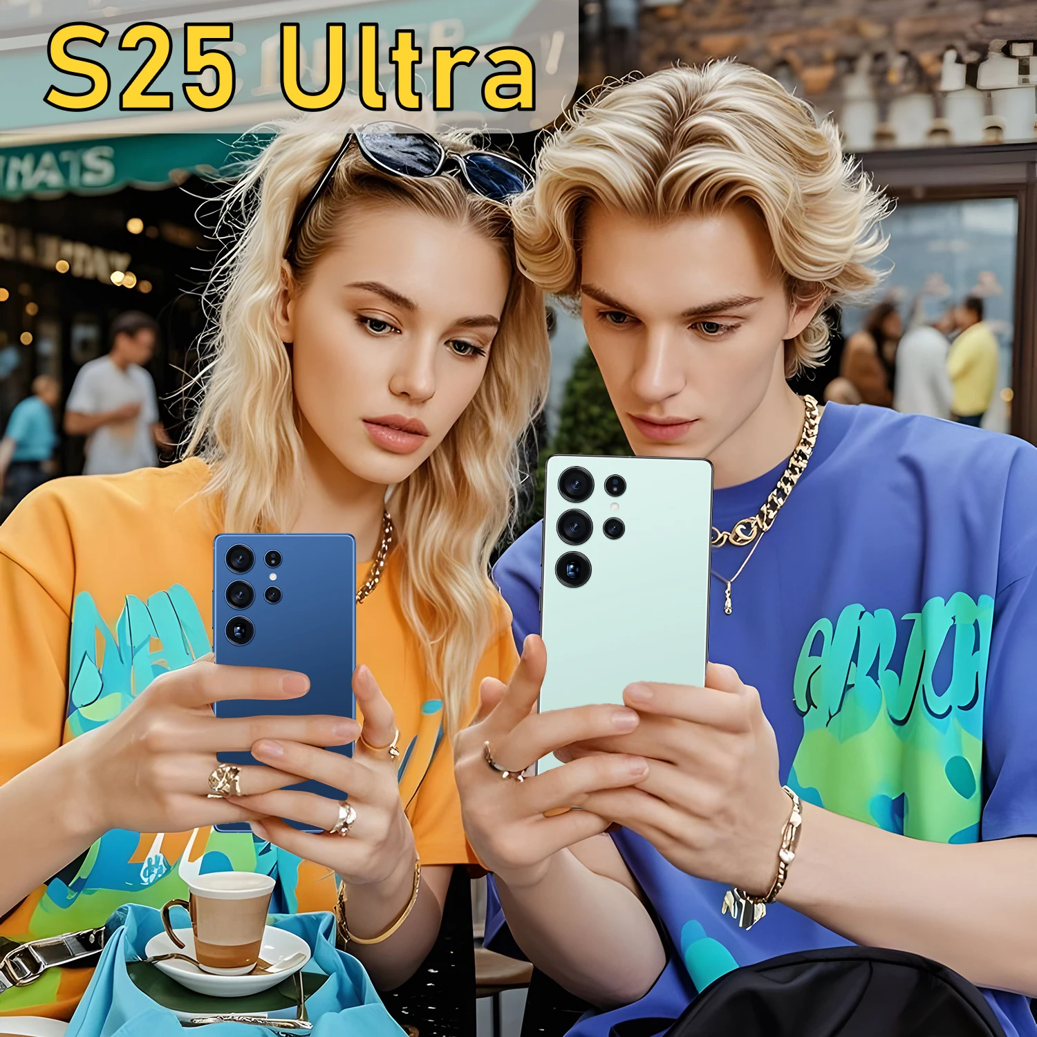 Real High Quality Best Selling S25 Ultra 22GB+1TB 5G Android 15 Unlock 108MP Long Standby Big Battery Gaming Mobile PhoneS - Image 2