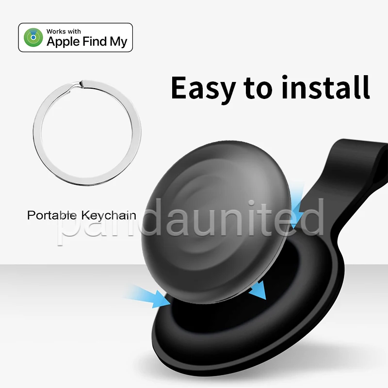 Customized Android Find My Mini Tag Mfi Certified Nordic Chip Tracker Worldwide Tracking Lost Personal Small Key Wallet Pack of 5 - Image 3