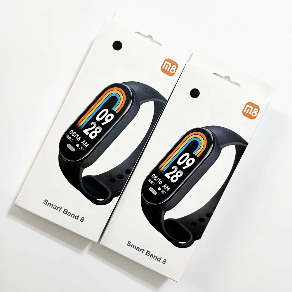 M8 Smart Band Health Fitness Tracker Smart Bracelet Pedometer Smartwatch Sport Fitness M6 M7 M8 Smart Watch Pack of 100
