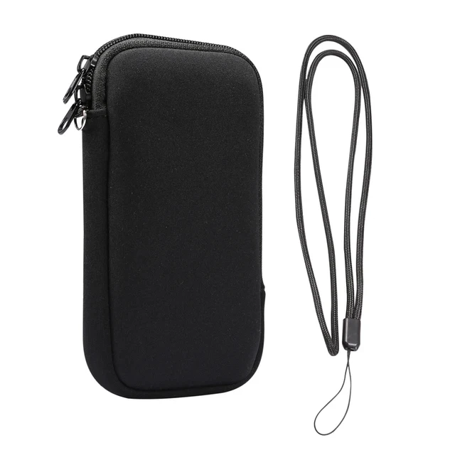 Universal Neoprene Zipper Mobile Phone Bag 16 15 14 13 12 Pro Max Samsung Xiaomi Shockproof Cellphone Storage Bag for iPhone 17 Pack of 10