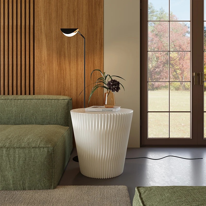 Space Saving Rotating Cylinder Rack Kraft Honeycomb Column for Small Store Home Decoration Pack of 2