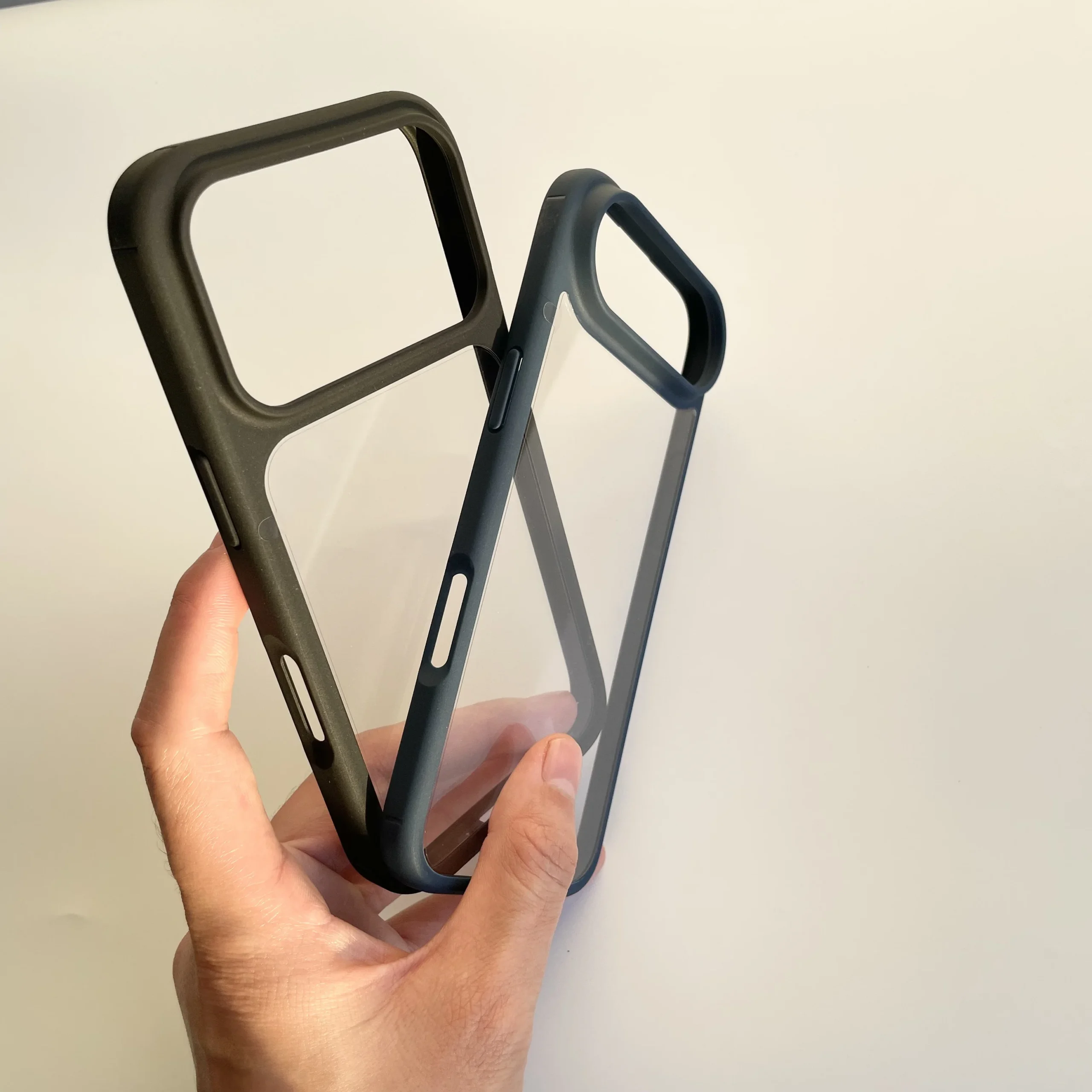 Luxury Oem Odm Custom Logo Clear Rugged Hard Pc air Case New for iPhone 17 Pro Pack of 5 - Image 2