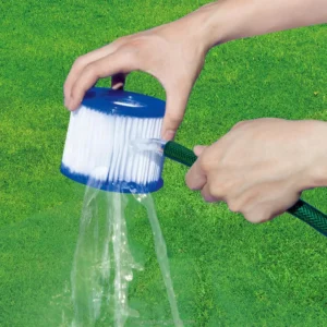 JC Type VI Spa Filters Inflatable Hot Tub Filters Cartridge Compatible with Bestways Lay-Z Spa Intex 58392/58391 Filter Pump Pack of 2