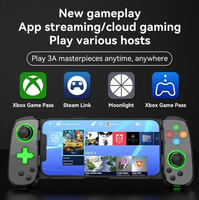 Wholesale D7 Gamepad Wireless Game Controller for Mobile Phone D7 Joypads Gaming Gamepad for Mobile Phone Pack of 2 - Image 4