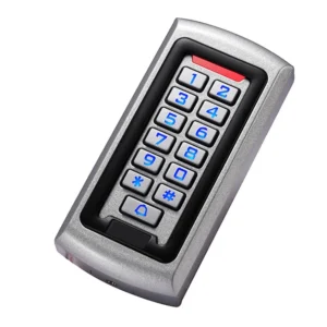 Standalone 125KHz IP68 Waterproof Wiegand Protocol Numeric Keypad Standalone Metal Doorbell 8cm Reading Cards Access Control