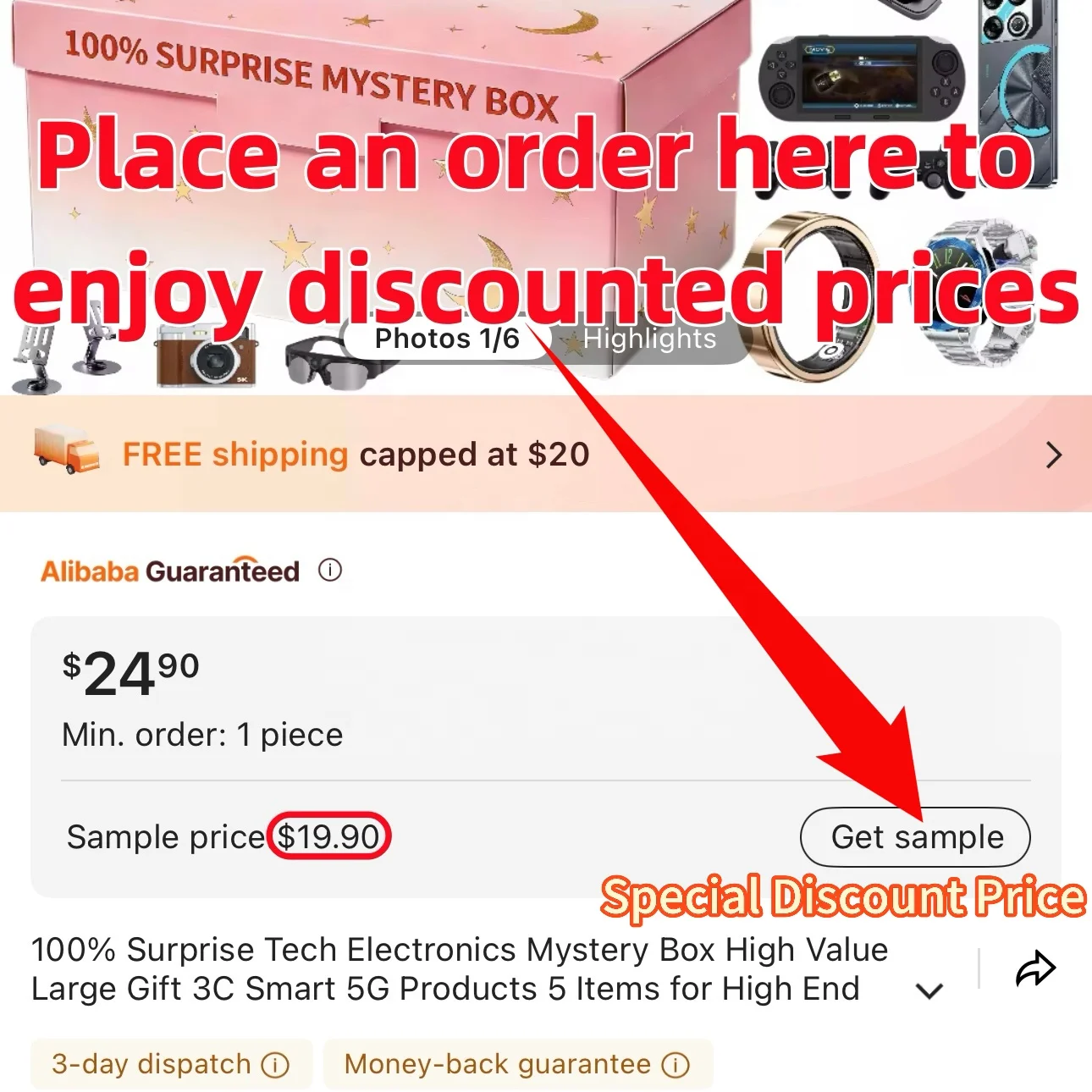 Electronics 3C Lucky Mystery Box High Value Blind Gifts PC Material Electronics Gadgets Mysterious Boxes Surprise Products - Image 2