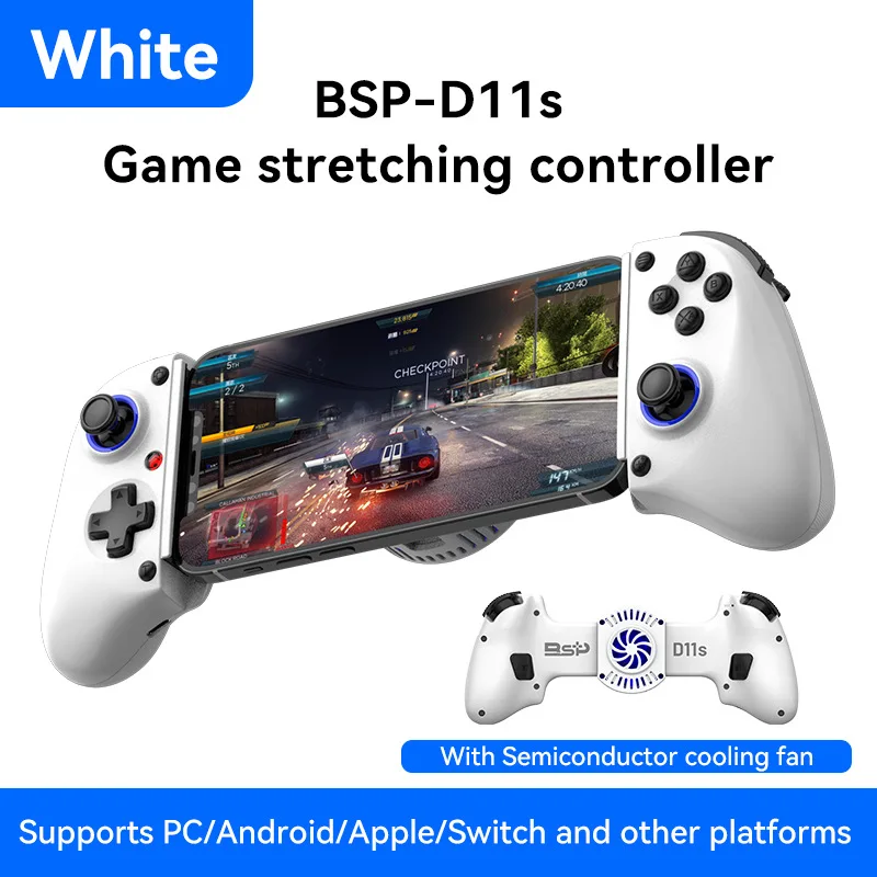 HYT D11 Wireless BT Game Controller with Phone Holder for PC for for Switch IOS/Android - Image 3