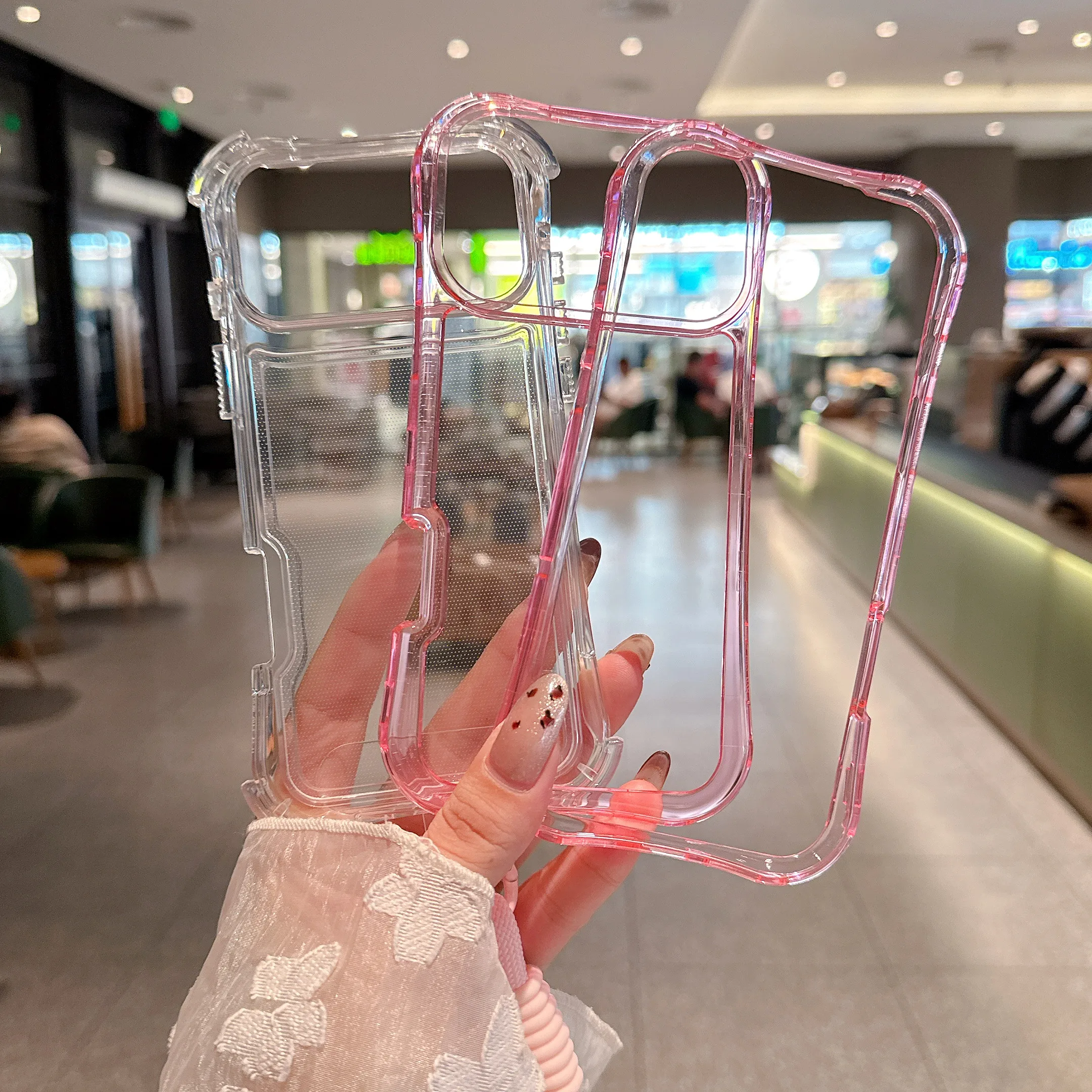 BEAUTYLINE Air Cushion 3 in 1 Premium Mobile Phone Cases Covers Wholesale for All Phones 14 15 16 17 Pro Max case for iphone 13 Pack of 50 - Image 4