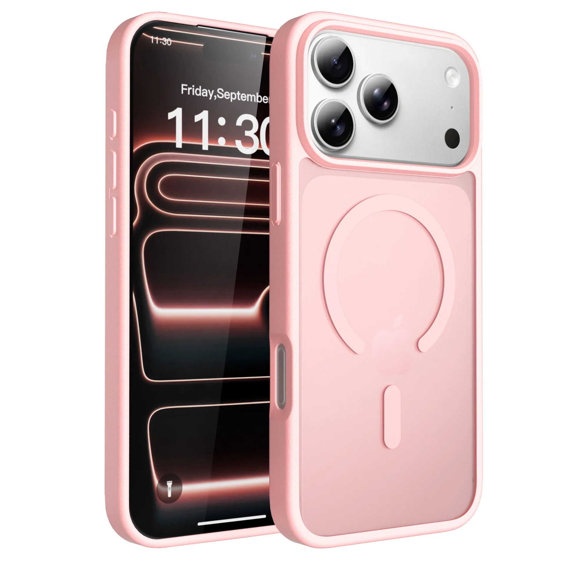 TPU+PC Business Design Full Body 360 Protection Shockproof Magnetic Case /16/15/14/13 Pro Max for iPhone 17 Pack of 10