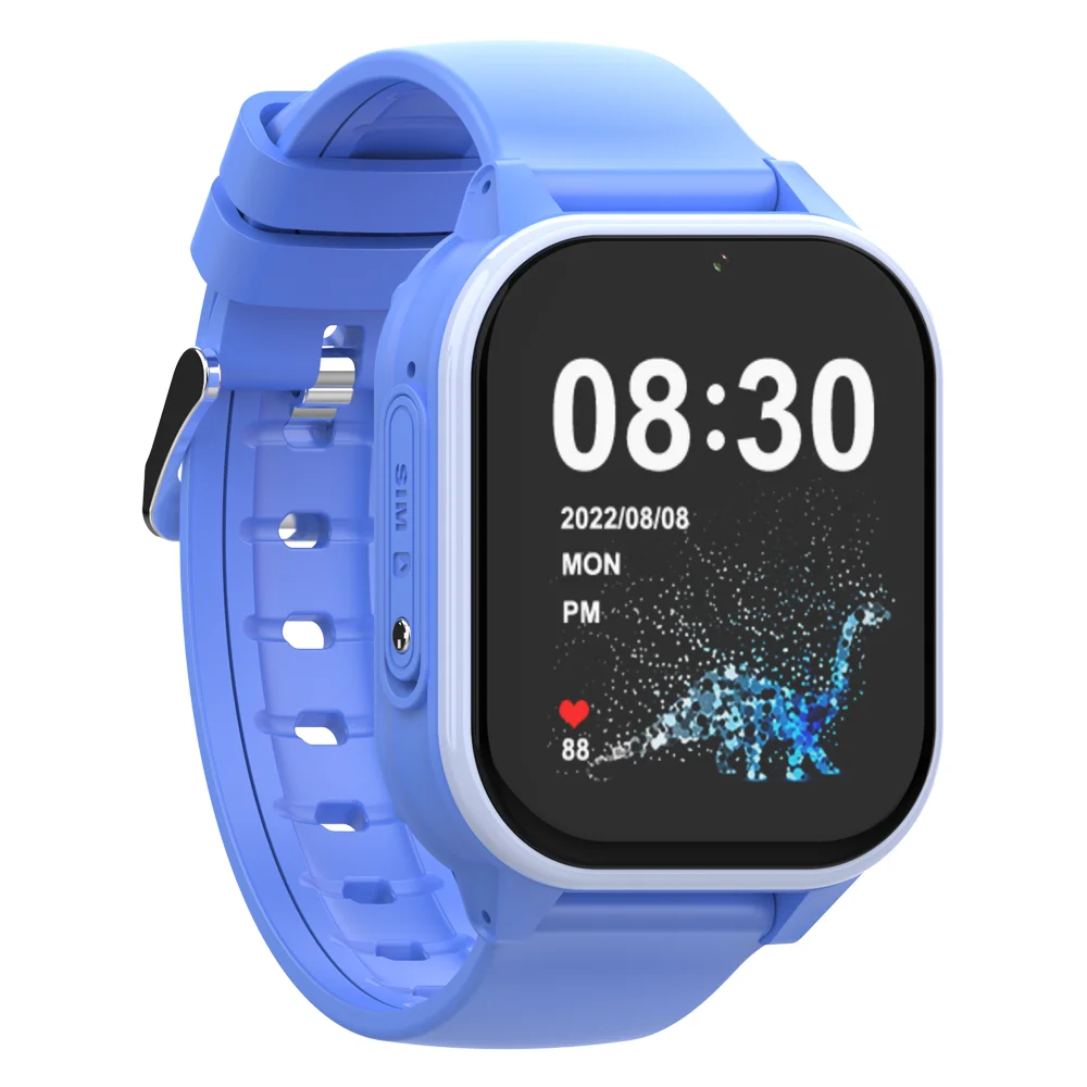 Trending Product 4G Android 8.1 Smart Watch With Body Temperature Monitor 1.85 Inch Touch Screen Kids GPS Watch KT19ProMax - Image 4