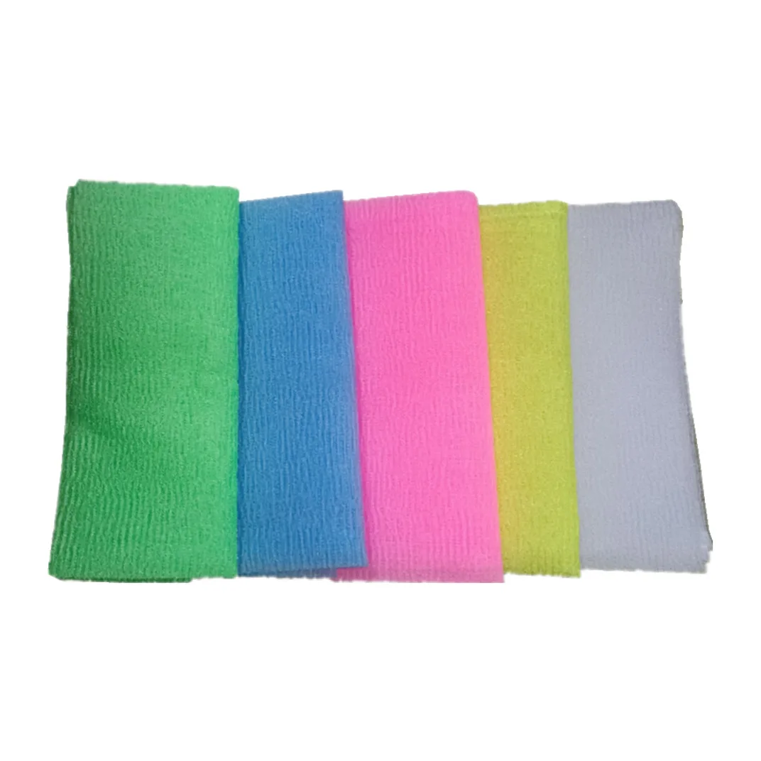 Soft Nylon Japanese Beauty Skin Bath Scrubber Wash Cloth Towel Long Sponge for Spa Usage Bath Towel Pack of 100 - Image 2