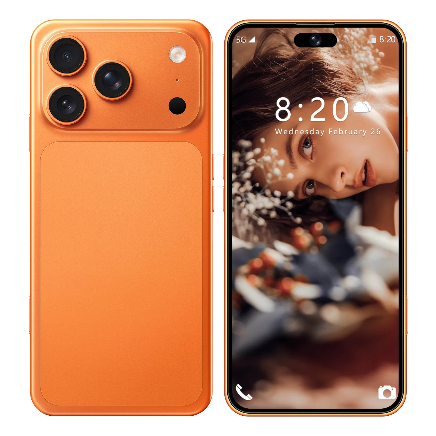 I17 Pro Max 5G Smartphone 7.3-inch Display 3GB + 16GB Storage Octa-core MTK 108MP - Image 3