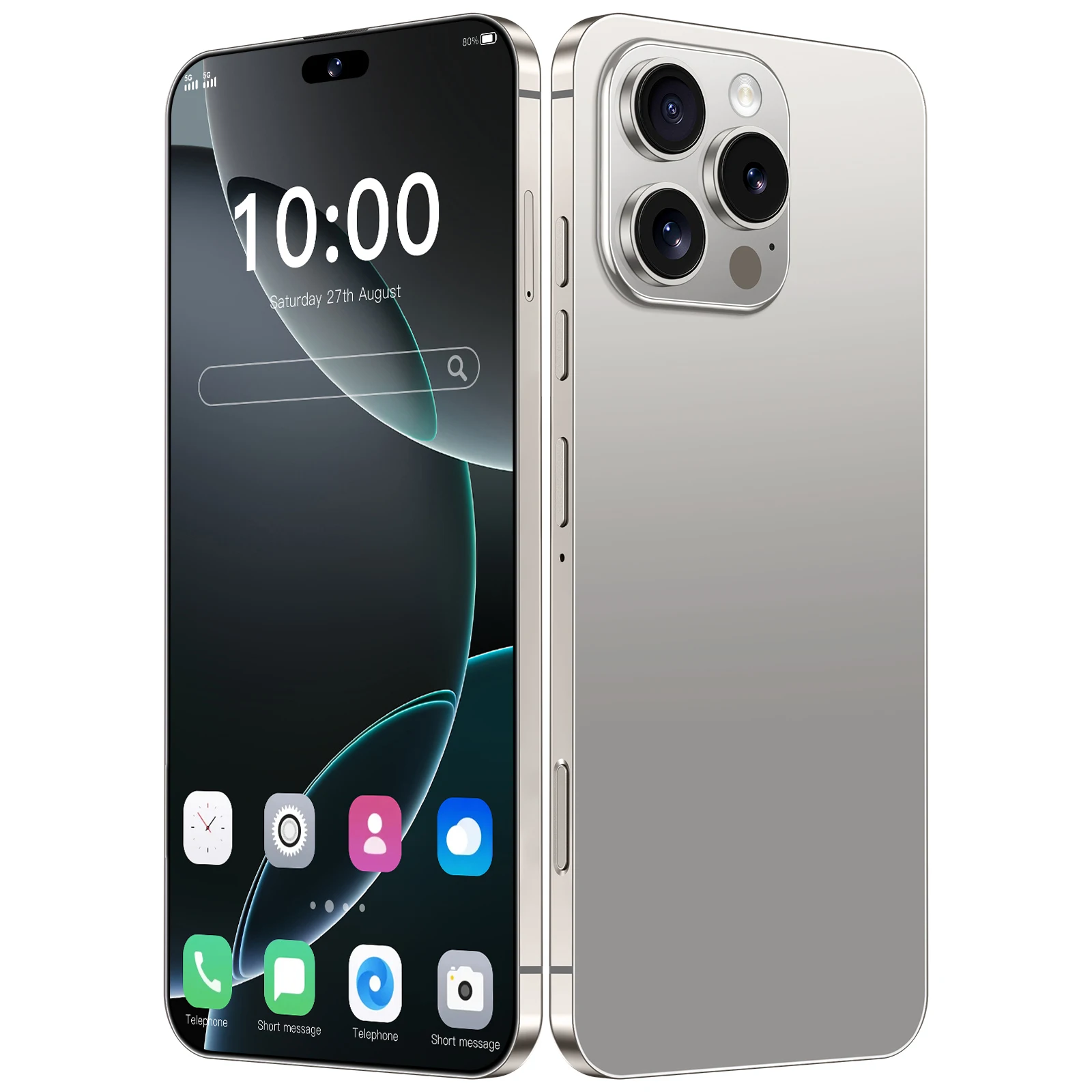 I16PROMAX Smartphone 6.7inch HD 12GB RAM 512GB ROM Above 8000mAh Battery 65W Quick Charge 3G4G5G Android 15 Global - Image 2