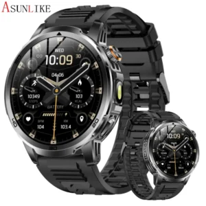 AK95 Sport Smart Watch for Men Multiple Sports Modes Heart Rate Monitoring 1000mAh Battery IP68 Waterproof