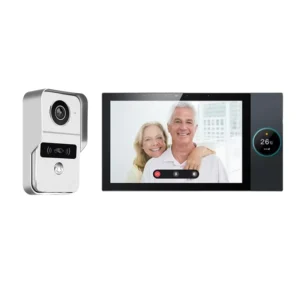 IP Intercom Video Door Phone Apartment Wired Android 8 Inch Touch Screen Tuya Video Intercom System Pack of 2