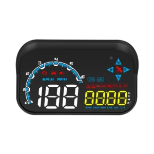 M20 Car HUD Head up Display Gauge OBD GPS with Radar Detector Electronic Dog Dual System Display Car Electronics Speedometer
