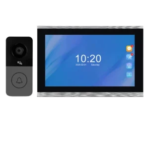 10.1inch Smart Remote Door Phone Touch Screen Video Doorbell Night Vision Wifi Unlocking Methods Video Doorbell Night Door