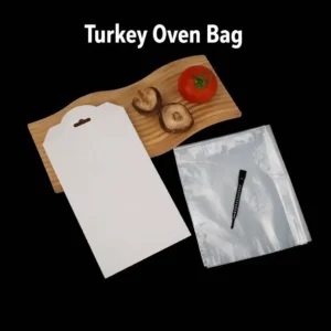 Custom Logo Turkey Oven Bags Nylon Food Grade High Heat Cooking Packaging OEM Private Label