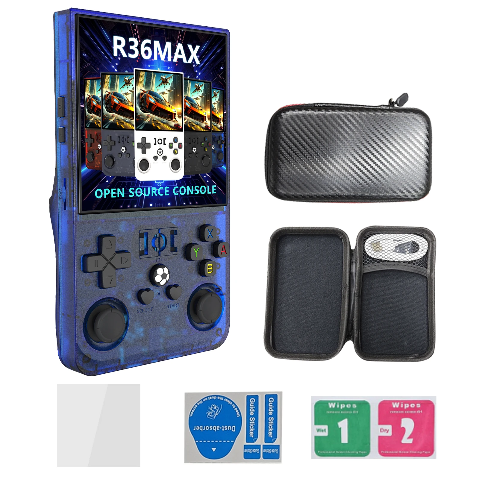R36 Max Handheld Game Console 4 Inch Screen 64G Retro Classic Portable Handheld Video Game Console for Game R36S Console - Image 4