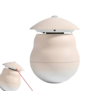 Smart Motion Sensor 360 Random Laser Type-C Rechargeable Interactive Laser Cat Dog Toy with Self-Righting Tumbler Base