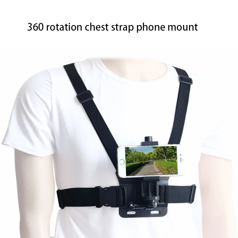 New Chest Strap Mount Phone Clip Bracket for Climbing/skiing/biking 360Degree Rotated for iPhone Huawei Samsung Go/pro Accessory - Image 3
