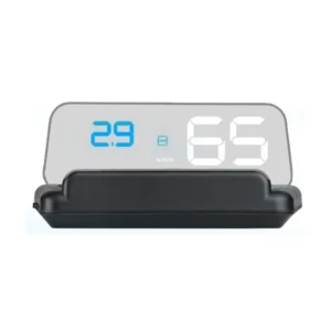 C500 Car OBD2 HUD Head up Display Mirror Projector on Board Computer Clock Alarm Cartronics Auto Accessories Pack of 2