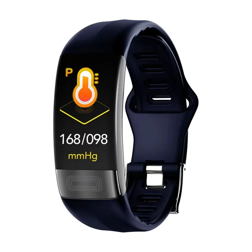 P11 Wearable Device IP67 Waterproof Smart Bracelet ECG+HRV Temperature Heart Rate Monitor Smart Band Fitness Tracker