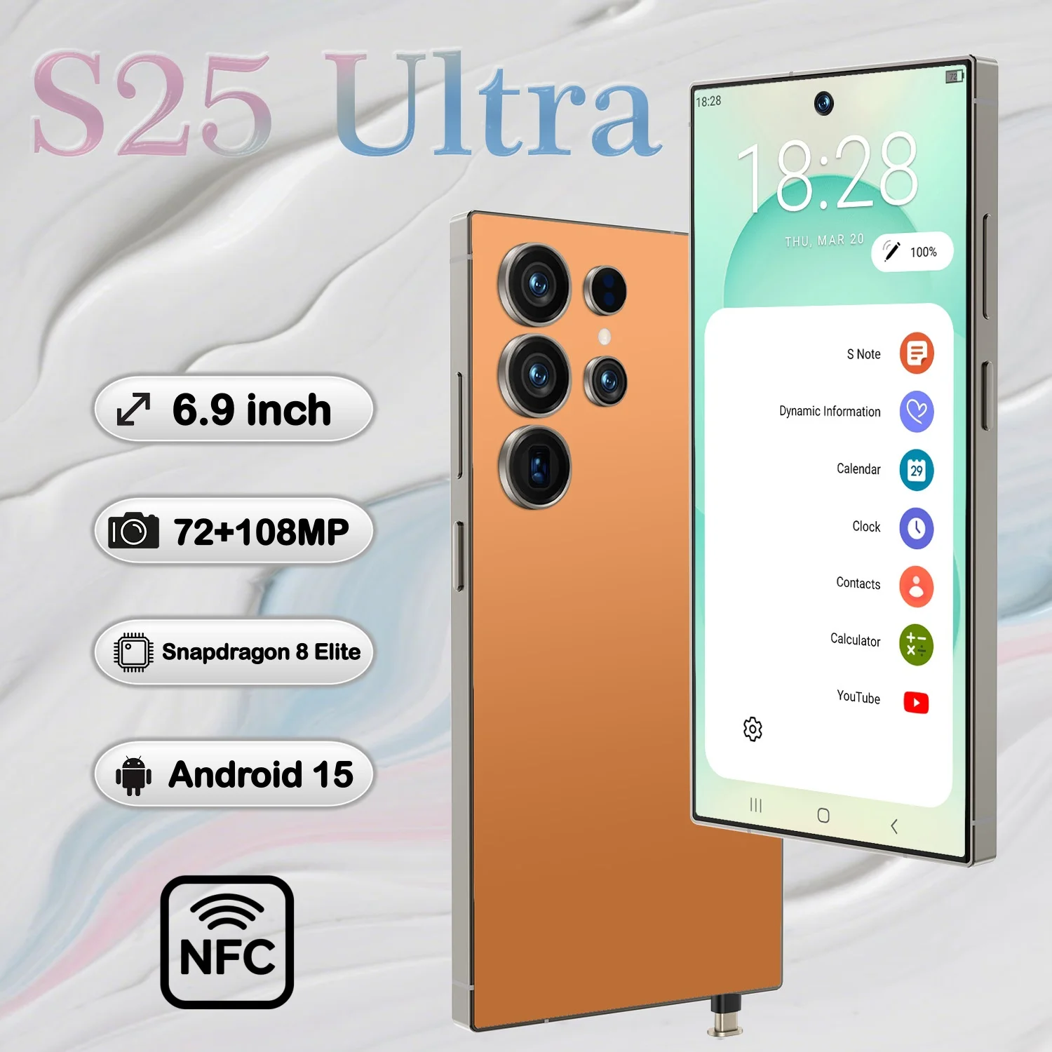 Highly Recommend Unlocked for S25 Ultra 5G Smartphone with 16GB RAM & 1TB ROM NFC Cellphone Android 15 4g 5g Mobile Phones - Image 4