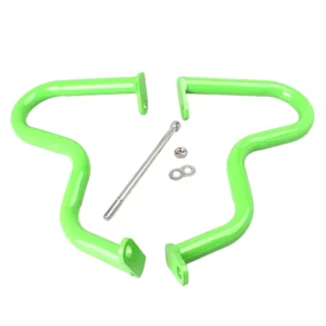 Customizable Colors - Powder-coated Engine Hood, Side Impact Bars, Frame Protectors Bumper Guards for 2012-2015 Kawasaki ER-6N