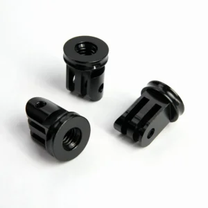 CNC 1/4 Screw Hole Go Pro Adapter Tripod Mount Adapter for Insta360 ONE R/X2/GOPRO10/9/8 Pack of 2