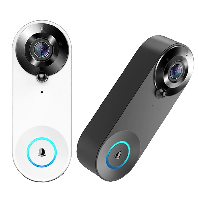 New Security Rechargeable Wireless Tuya Peephole Video Doorbell Camera 1080P Wall Mounted Door Camera Pack of 2