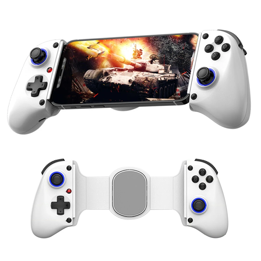 D11 Mobile Phone Gamepad Wireless Stretching Gaming Controller Bt Mobile Joystick for Switch/Android/iOS/PC/Xbox/Ps4 Accessory Pack of 10