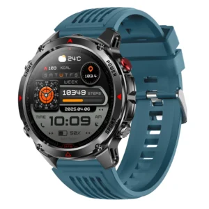 FitCloudPro HT37 Outdoor GPS Smart Watch IPS Fitness Tracker Heart Rate Sleep Monitoring IP68 Waterproof 5-7 Days Battery Life