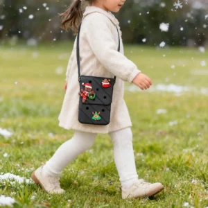 Adjustable Strap EVA Flip Crossbody Phone Pouch, Lightweight & Durable, Unisex Design for Daily Use