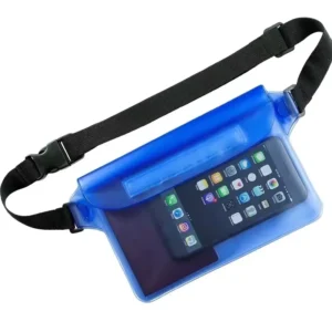 Waterproof Shoulder Waist Pack Mobile Phone Bag for Water Sports for Swimming Diving Ski Drifting and Underwater Adventures Pack of 5
