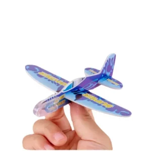 Children's Gift Mini Foam Small Aircraft Aviation Models Outdoor Flying Game Inertial Plane Hand Throw Airplane Flying Glider Pack of 60