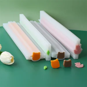 Tulip Flower Leaf Soap Tube Mold Silicone Goldfish Bees Molds for Soap Embeds Festival Xmas Tree Snowflake Soy Wax Melt Supplies Pack of 5