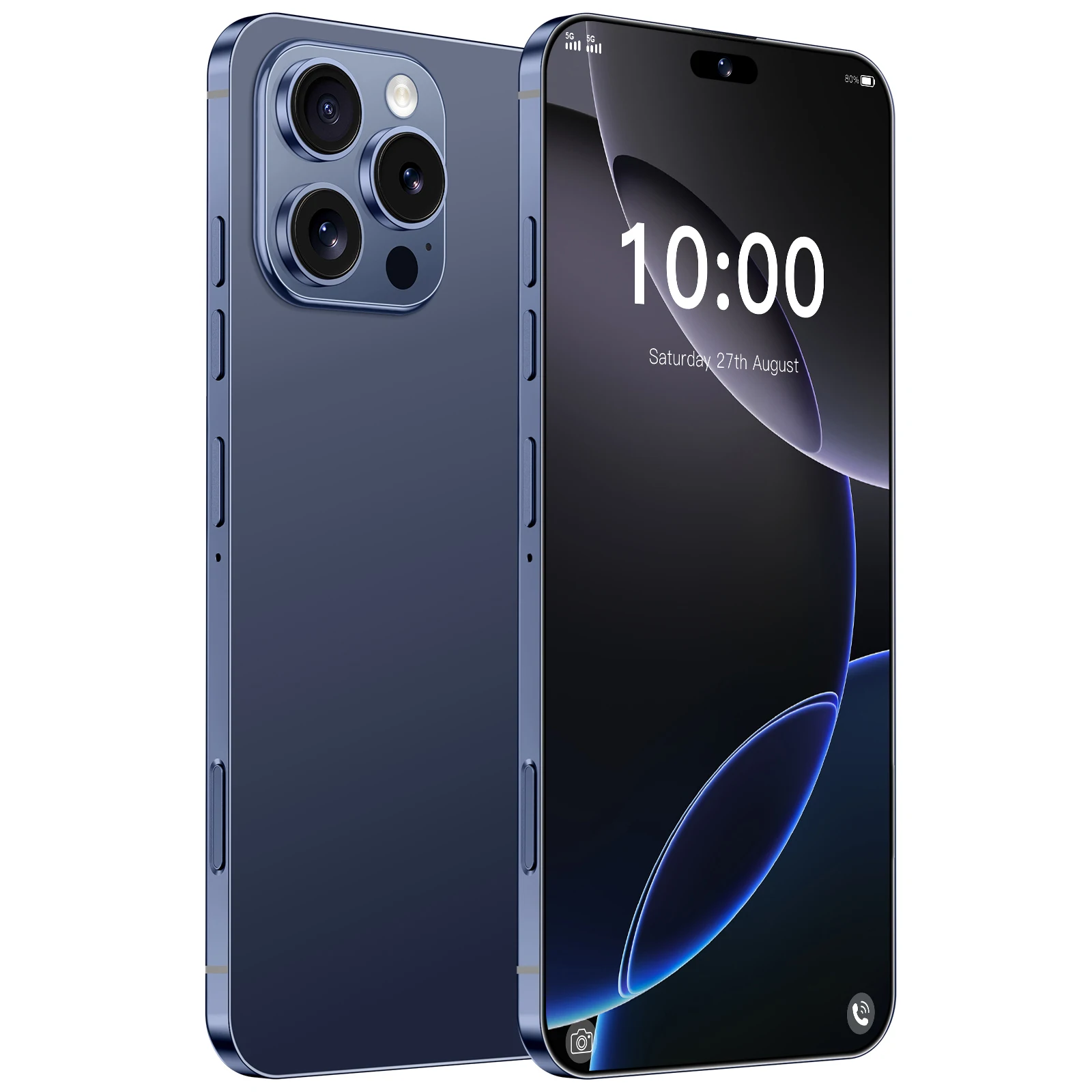 I16PROMAX Smartphone 6.7inch HD 12GB RAM 512GB ROM Above 8000mAh Battery 65W Quick Charge 3G4G5G Android 15 Global