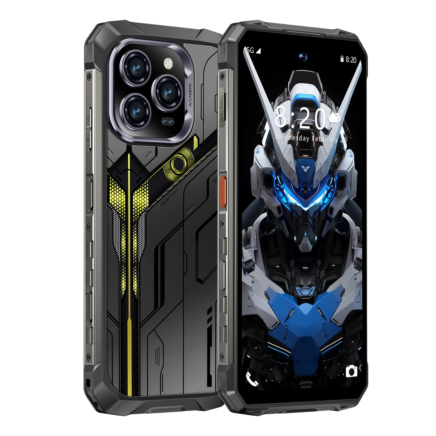 Rugged Android Cheap Indestructible Waterproof Mobile Ip68 Smartphone Cell Shockproof Rugged Smart Phones - Image 2