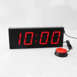 CHEETIE CP18 Big Count up Challenge Timer Adjustable Difficulty LED 10 Seconds Stop Watch Clock Game Timer