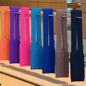 Crossbody Pocket Knitted Polyester Phone Pouch Long 80CM Fashion Trend Accessories High-end for with Tag Pack of 50