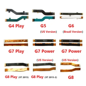 Wholesale Main Flex for Moto G4 G5 G6 G7 G8 Play Plus Power M Version G8 Play G42 XT2015 LCD Flex Motherboard Flex Part Pack of 10