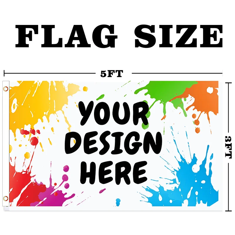 Promotional 100% Polyester Kazakhstan Car Flag Customized High Quality for All Countries 30*45cm Digital Printed Car Windows Pack of 50 - Image 2
