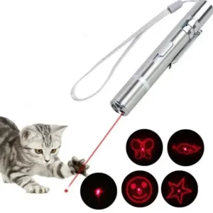Wholesale Electronic Teasing Pen USB Rechargeable Red Dot Light Cats Training Toys Chaser Stick Interactive Pack of 2
