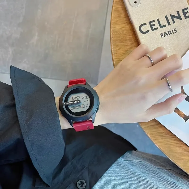 Sports Watch for Man Luxury Digital Wristwatch Stopwatch Luminous With Date Week Original Male Clock Reloj - Image 2