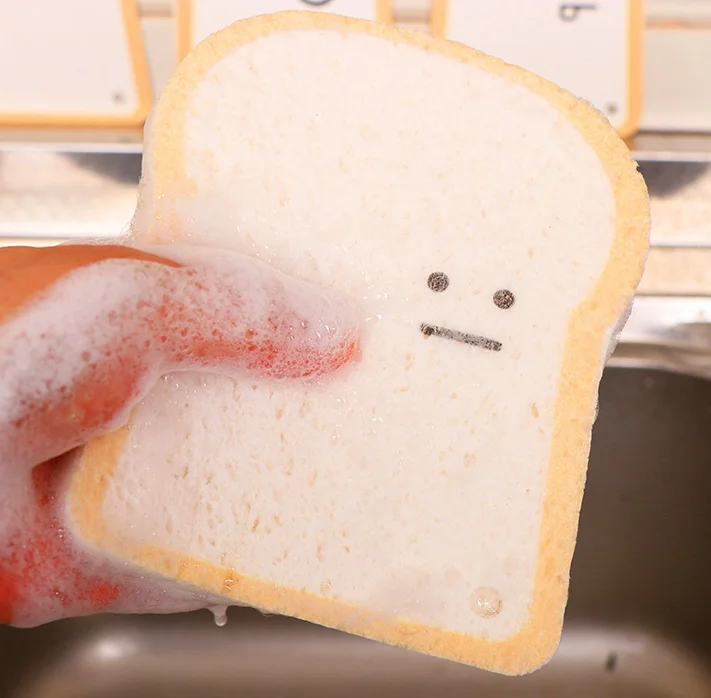 Custom Printing Absorption Rectangle Expanding Bulk Compressed Cellulose Cleaning Sponges Pack of 500 - Image 3