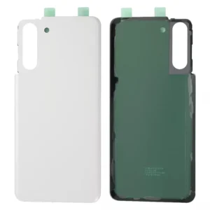 Battery Cover Black White Purple pink for Samsung Galaxy S21 5G Phone Back Housing+Rear Camera Lens Replacement Pack of 40